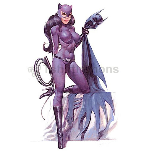 Catwoman T-shirts Iron On Transfers N4915 - Click Image to Close